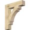 Ekena Millwork Merced Block Rough Sawn Bracket, Douglas Fir, 6"W x 30"D x 34"H BKT06X30X34MRC05RDF - alternate 1